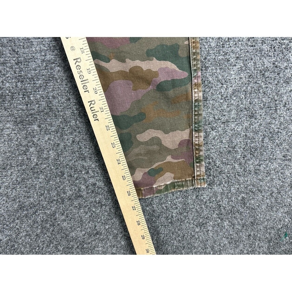 Anthropologie Slim Camo Button Fly Jefferson Utility Pants Women's Size 29 - Picture 6 of 8